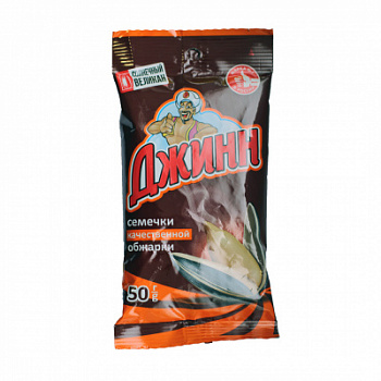 Семечки Джинн Солнечный великан жареные 100г
