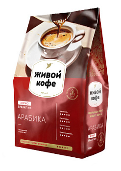 Кофе Живой кофе Арабика зерно 800г