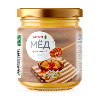 Мёд SPAR гречишный 250г ст/б