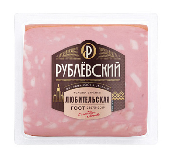 Колбаса вареная Любительская ГОСТ Рублевский 400г