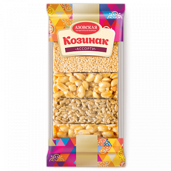 Козинак ассорти Азовская КФ 280г