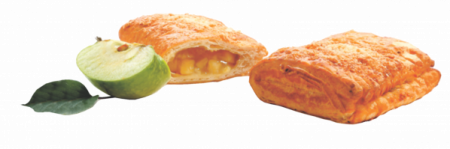 Булочка РХ слойка с яблоками 80г