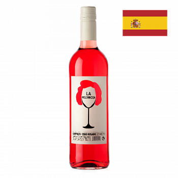 Вино ординарное Кампулес Ла Пелирроха роз п/сух 0,75л 12%
