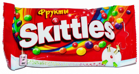 Конфеты жевательные Скиттлс фрукты 38г