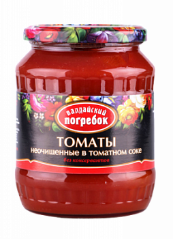 Томаты неочищенные в т/с Валдайский погребок 720мл