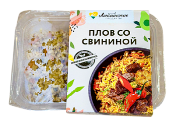 Плов со свининой Люблинские продукты 280г