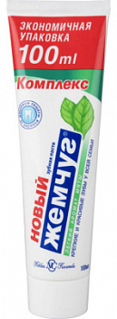 Зубная паста Новый Жемчуг Легкая мята туба 100мл