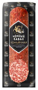 Колбаса с/к Коньячная Черный Кабан 210г