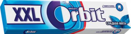 Жевательная резинка Орбит XXL Сладкая мята 20,4г