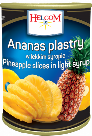 Ананасы Хелком кольца 565г