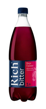 Напиток газ Рич Биттер Гранат 1л