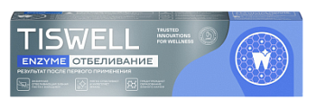 Зубная паста Tiswell Энзимная отбеливающая с кальцием 110г