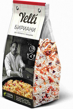 Рис Басмати с овощами Бириани Елли 250г