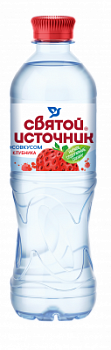 Вода питьевая Святой источник Клубника негаз 0,5л
