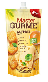 Соус Мастер Гурме Сырный 35% 200г д/п