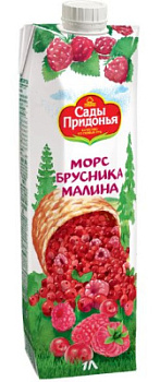 Морс Сады Придонья Брусника/Малина 1л
