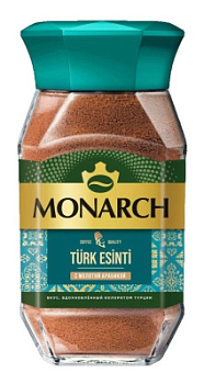 Кофе растворимый Монарх Турецкий бриз 90г ст/б