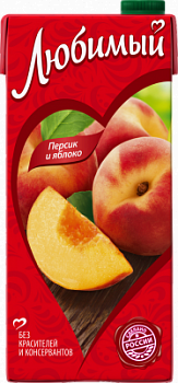 Нектар Любимый Солнечный нектарин 1,93л