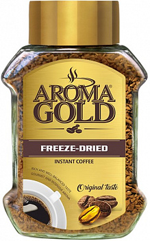 Кофе растворимый Арома Голд в гранулах 190г
