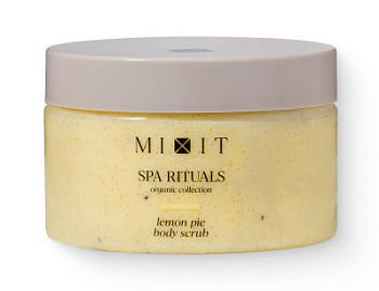 Скраб-бальзам д/тела Миксит 300г Соляной с ароматом лимонного пирога