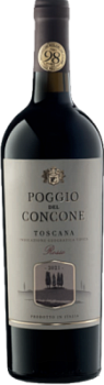Вино Поджио Дель Конконе Тоскана Россо кр п/сух 0,75л 14%