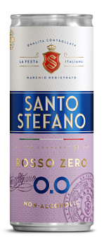 Напиток б/а сильногаз Санте Стефано Россо 0,25л