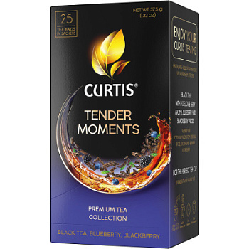 Чай Кёртис Тендер Моментс черный 25пак
