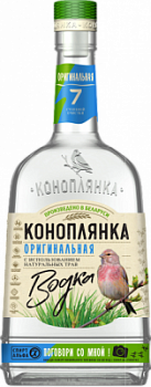 Водка Коноплянка Оригинальная 0,7л 40%
