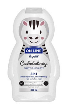Шампунь-гель Он Лайн Le Petit 3в1 от 1 года White Chocolate 350мл