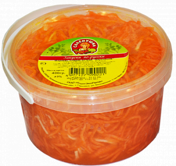 Морковь Соленушка Вкусняшка 340г