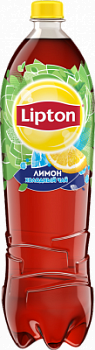 Напиток холодный черный чай Липтон Лимон 1.5л