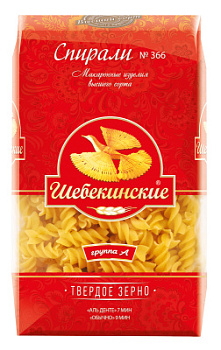 Макароны Шебекинские Спирали 450г