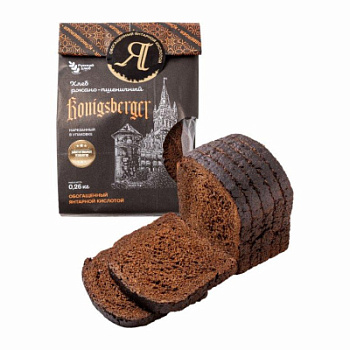 Хлеб Кенигсбергер РХ нарезанный 260г