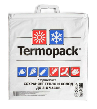 Термо сумка с ламинацией 28х20х12см