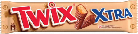 Батончик шоколадный Твикс Экстра 85г
