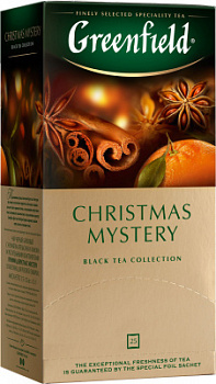 Чай Гринфилд Кристмас Мистери черный 25пак
