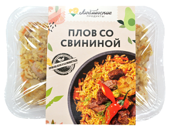 Плов со свининой Люблинские продукты 280г