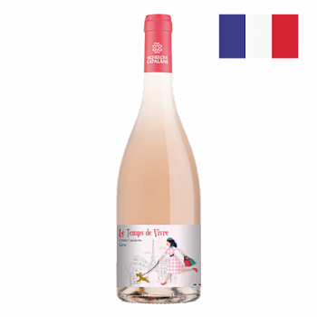 Вино Ле Тамп Де Вивр Кот Каталан Гри роз сух 0,75л 12,5%
