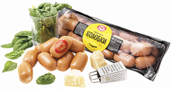 Сардельки Колобки с сыром МК Балтика 415г