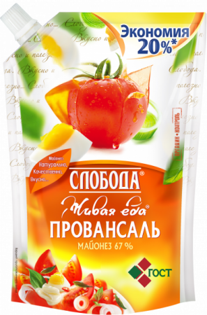 Майонез Слобода Провансаль 800мл
