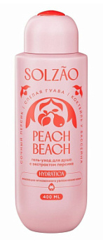 Гель для душа Солзао 400мл Peach Beach