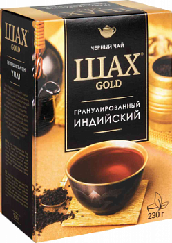 Чай Шах Голд черный байховый 100пак