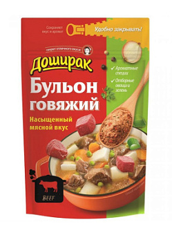 Бульон Доширак рассыпчатый Говяжий 90г