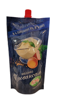 Майонез Калининградский Провансаль 67% 330г