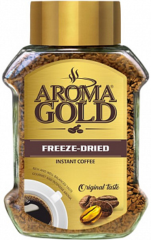 Кофе растворимый Арома Голд 95г