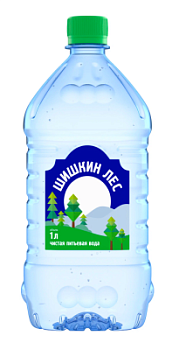 Вода питьевая Шишкин Лес негаз 1л