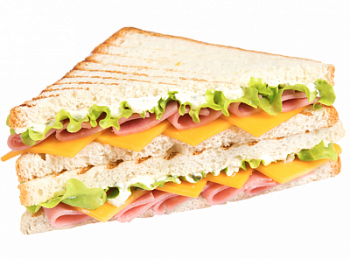 Сэндвич с салями и сыром 200гр Цех