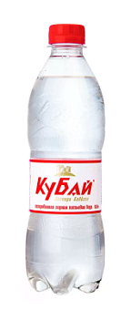 Вода питьевая Кубай газ 0,5л