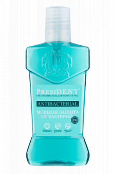 Ополаскиватель для полости рта Президент Мощная защита от бактерий 250мл