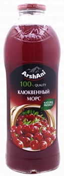 Морс Артшани Клюквенный 1л